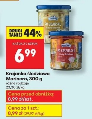 Krajanka śledziowa z żurawiną Pomorski targ rybny promocja w Biedronka
