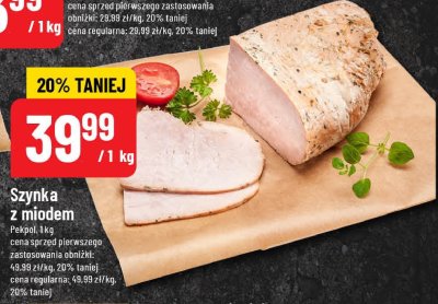 Szynka z miodem Pekpol promocja