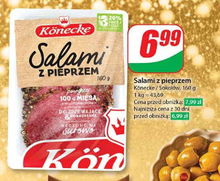 Salami z pieprzem Konecke promocja