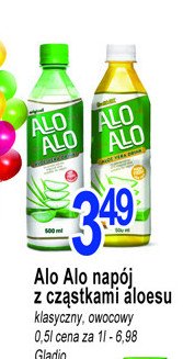 Napój aloesowy Alo alo promocja