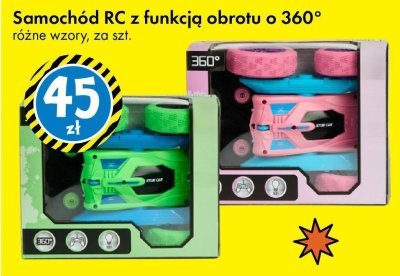 Samochód RC z funkcją obrotu o 360° promocja w Tedi