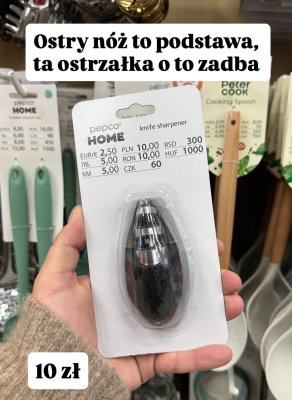 Ostrzałka do noży  promocja w Pepco