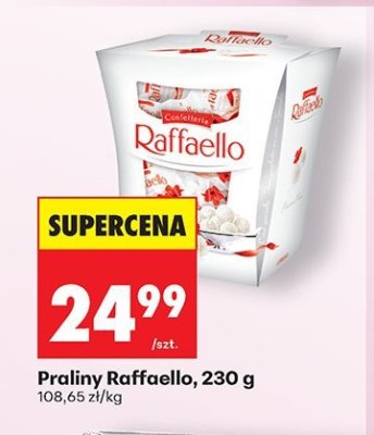 Praliny Raffaello 230 g promocja w Biedronka