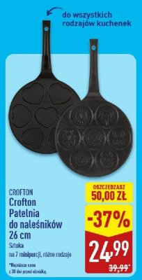 Patelnia do naleśników 26 cm promocja w Aldi