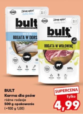 Karma dla psów BULT różne rodzaje 500 g promocja w Kaufland