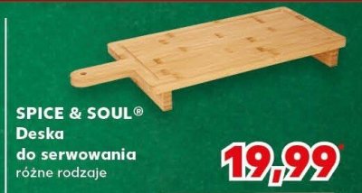 Deska do serwowania SPICE & SOUL® różne rodzaje promocja w Kaufland