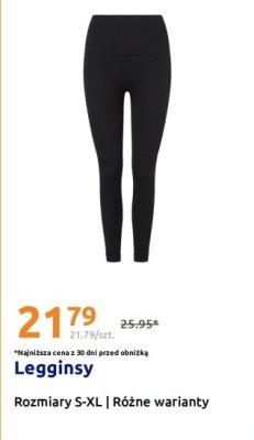 Legginsy r. S-XL promocja w Action