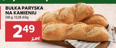 Bułka paryska na kamieniu promocja w Stokrotka