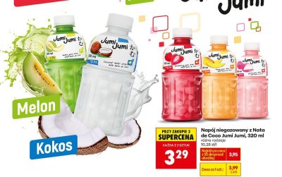 Napój niegazowany z Nata de Coco różne rodzaje promocja w Biedronka