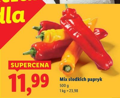 Papryka Mix słodkich promocja w Lidl