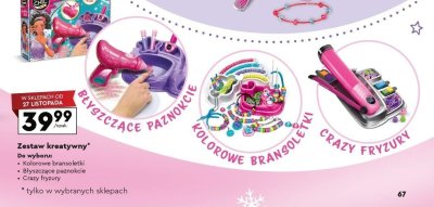 Zestaw kreatywny, różne rodzaje promocja w Biedronka