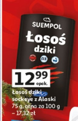 Łosoś norweski sockeye z Alaski Suempol promocja w Auchan