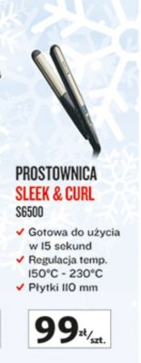 Prostownica Sleek & Curl S6500 Remington promocja w Auchan