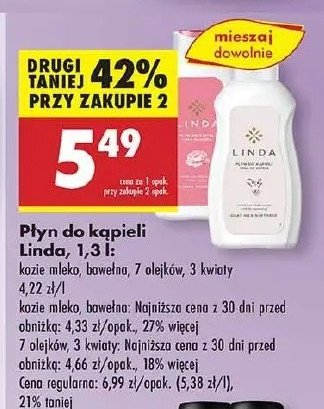 Płyn do kąpieli 7 olejków Linda promocja