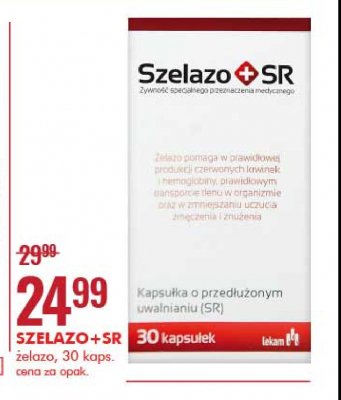 Suplement diety Szelazo+sr promocja