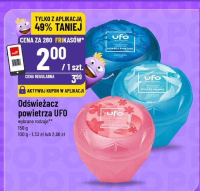 Odświeżacz powietrza UFO promocja w POLOmarket