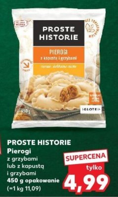 Pierogi z kapustą i grzybami promocja w Kaufland