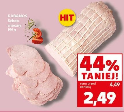 Schab 艣nie偶ny Kabanos promocja