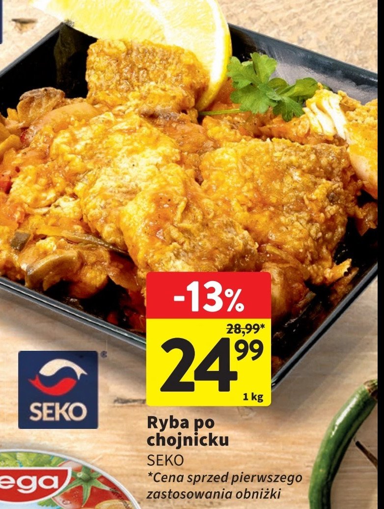 Ryba po chojnicku Seko promocja w Intermarche