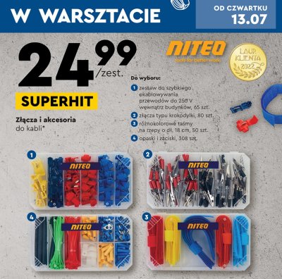 Opaski i zaciski NITEO promocja