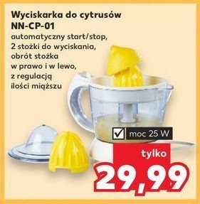 Wyciskarka do cytrusów nn-cp-01 promocja