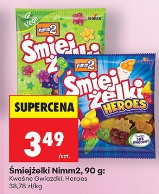 Żelki Śmiejżelki Heroes promocja w Biedronka
