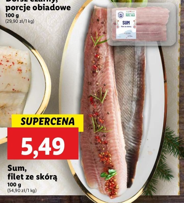 Sum filet ze skórą promocja