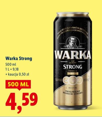 Piwo promocja w Lidl