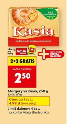 Margaryna Kasia promocja w Biedronka