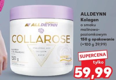 Kolagen rybi w proszku malinowy Alldeynn promocja