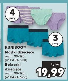 Majtki dzieci臋ce 98-128 Kuniboo promocja