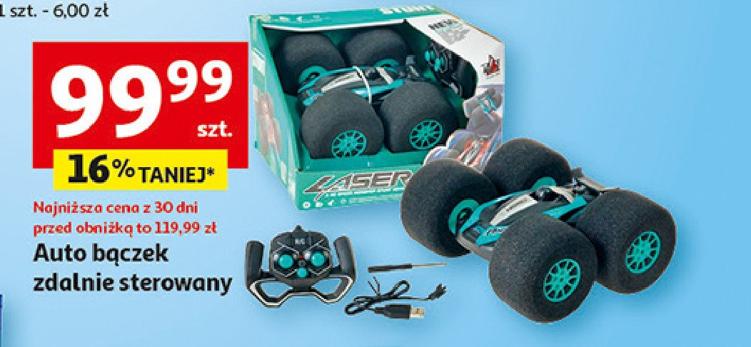 Pojazd terenowy bączek promocja w Auchan
