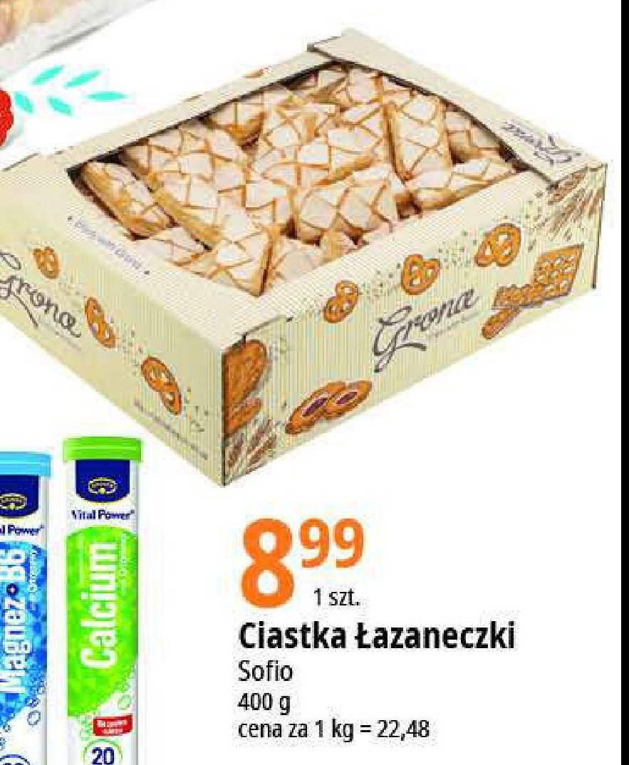 Ciastka francuskie 艂azanki Sofio promocja