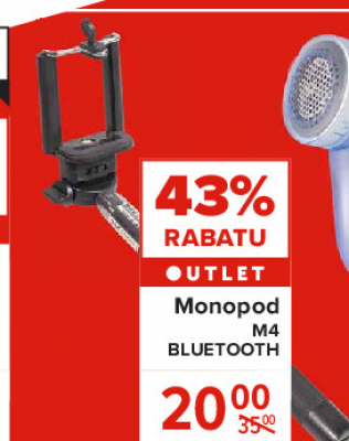 Monopod m4 bluetooth 45096 Tracer promocja