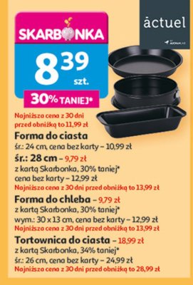 Forma do ciasta 28 cm Actuel promocja
