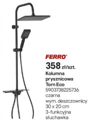 Kolumna prysznicowa Torn Eco promocja w Castorama