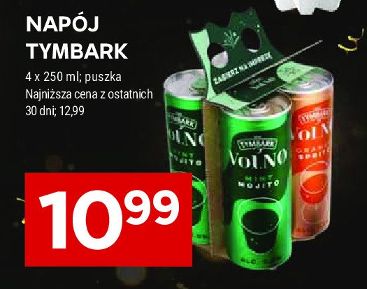 Napój mint mojito Tymbark volno promocja