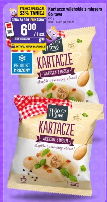 Kartacze wileńskie z mięsem Go tove promocja w POLOmarket