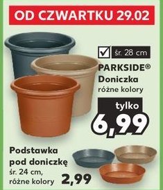 Doniczka śr. 28 cm Parkside promocja