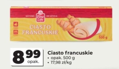 Ciasto francuskie promocja w Odido