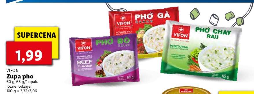 Zupa pho chay rau Vifon promocja