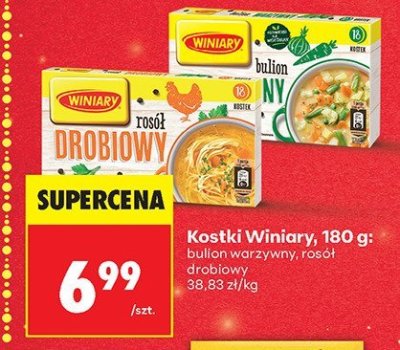 Kostki bulion warzywny promocja w Biedronka