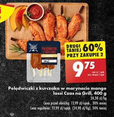 Polędwiczki z kurczaka w marynacie jogurt-mango Czas na grill promocja
