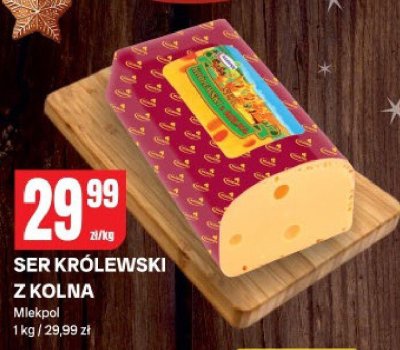 Ser Królewski z Kolna Mlekpol promocja w Chorten