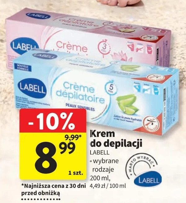 Krem do depilacji Labell promocja