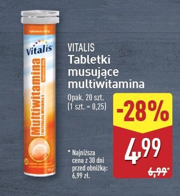 Multiwitamina pomarańczowa Vitalis promocja