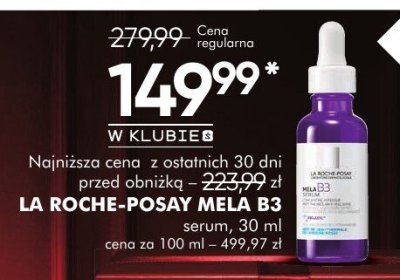 Serum LA ROCHE-POSAY MELA B3 promocja w Super-Pharm