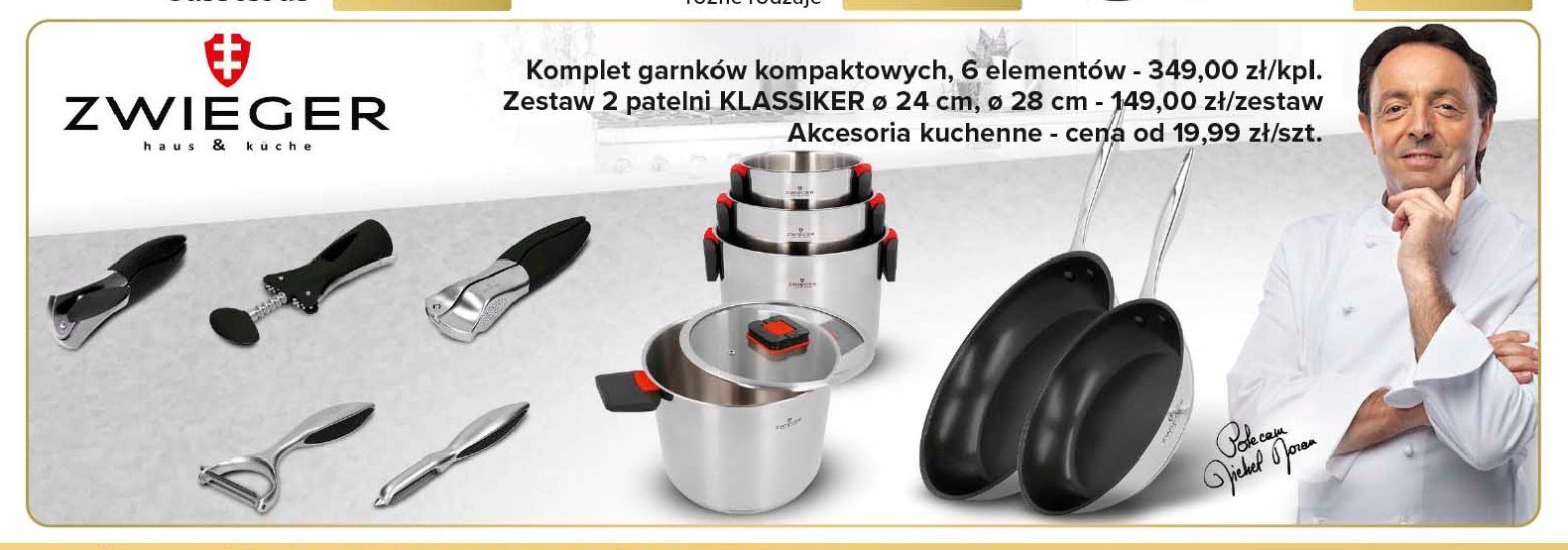 Zestaw patelni klassiker Zwieger promocja