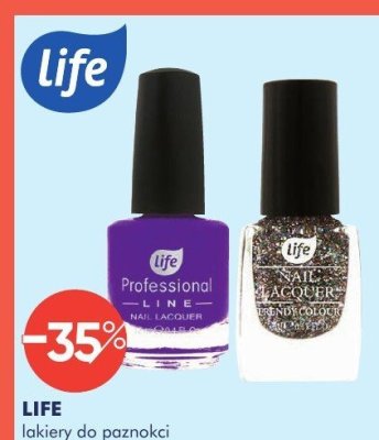 Lakiery LIFE lakiery do paznokci promocja w Super-Pharm