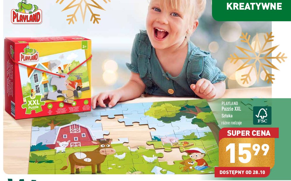 Puzzle xxl Playland promocja